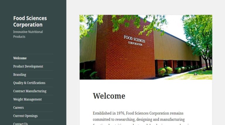 Food Sciences Corp.