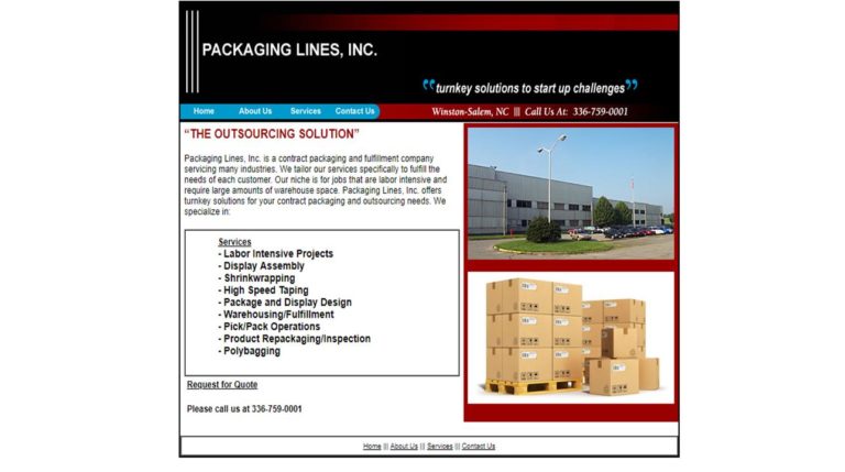 Packaging Lines, Inc.