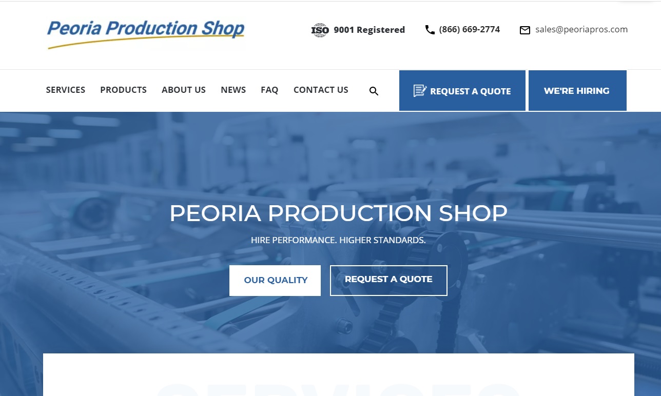 Peoria Production Shop