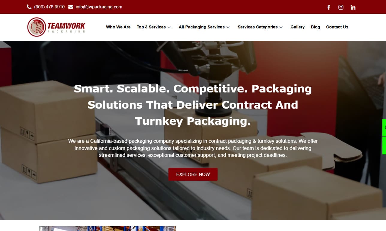 Teamwork Packaging Teamwork Packaging